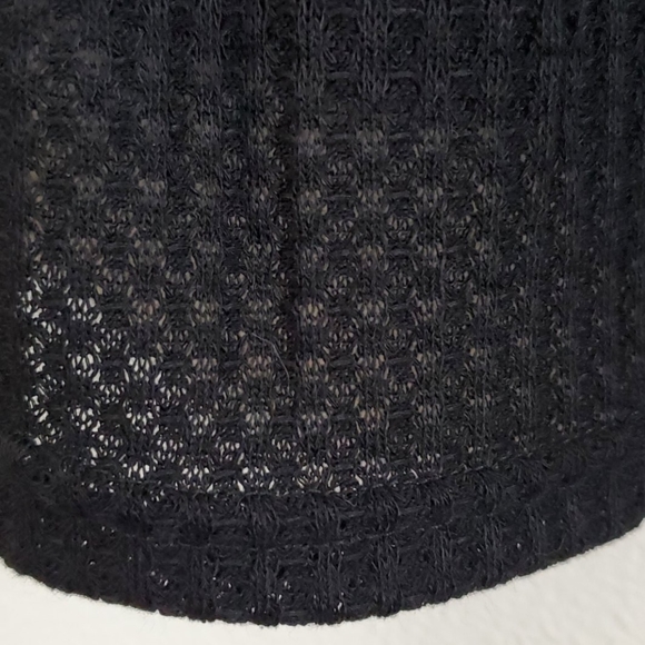 NWT Dressfo Black Peasant Style Long Sleeve Pullover Top S - Picture 12 of 12